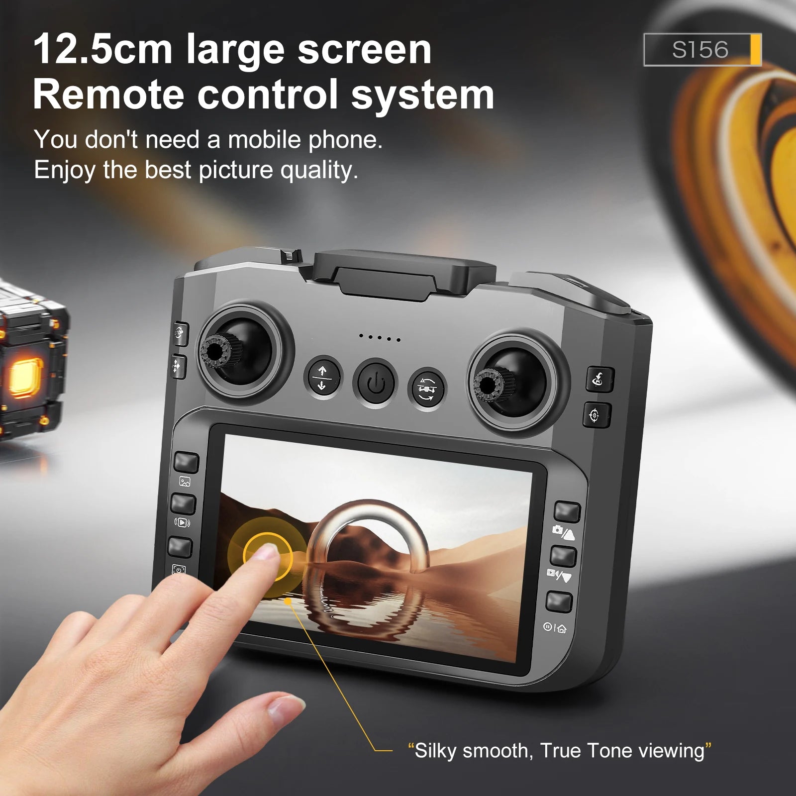 S156 8K Dual Camera WiFi Drone with Remote Control & HD FPV