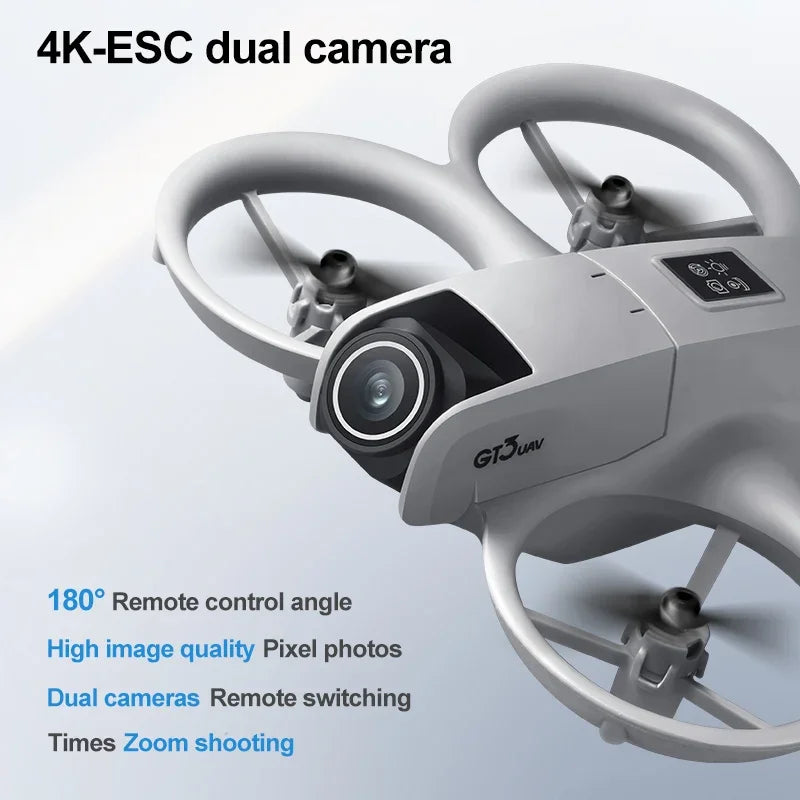 GT3 8K GPS Dual Camera Drone with WiFi FPV & HD Aerial Photography