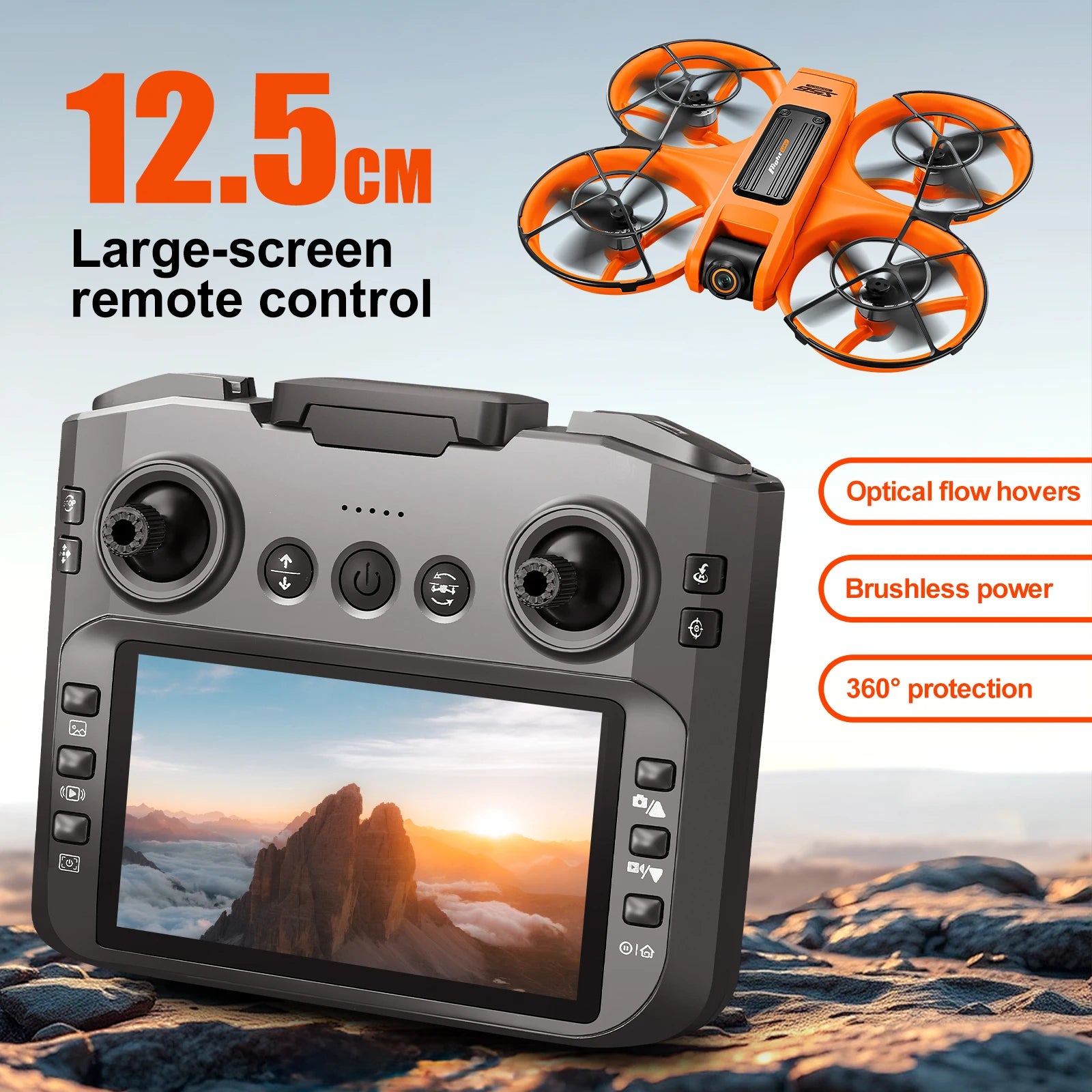 S156 8K Dual Camera WiFi Drone with Remote Control & HD FPV