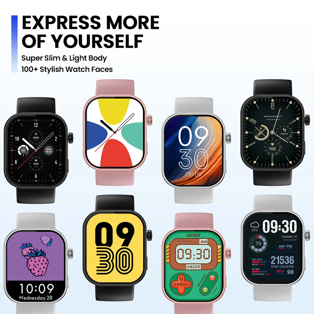 Btalk Plus Smartwatch with Voice Call & 2.03" HD Display