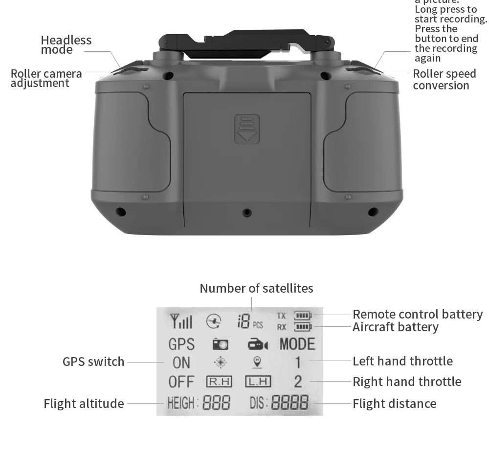 L600 Pro Max 4K GPS Drone with 3-Axis Gimbal & Dual Camera