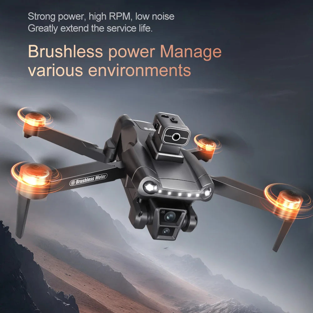 V198MAX 8K FPV Drone with Brushless Motor & Obstacle Avoidance
