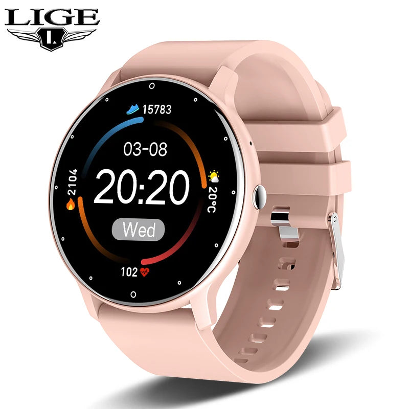 LIGE Smart Watch Bluetooth 5.2 Fitness Tracker IP67 Waterproof