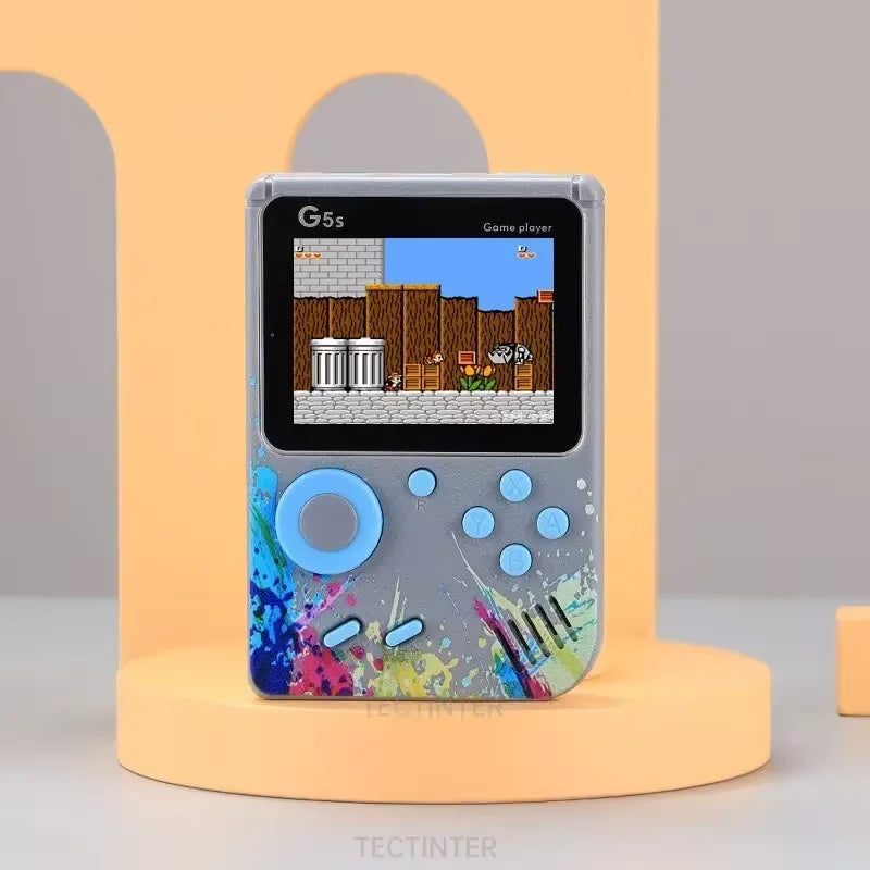 G5S Mini Retro Handheld Game Console with 500 Built-in Games