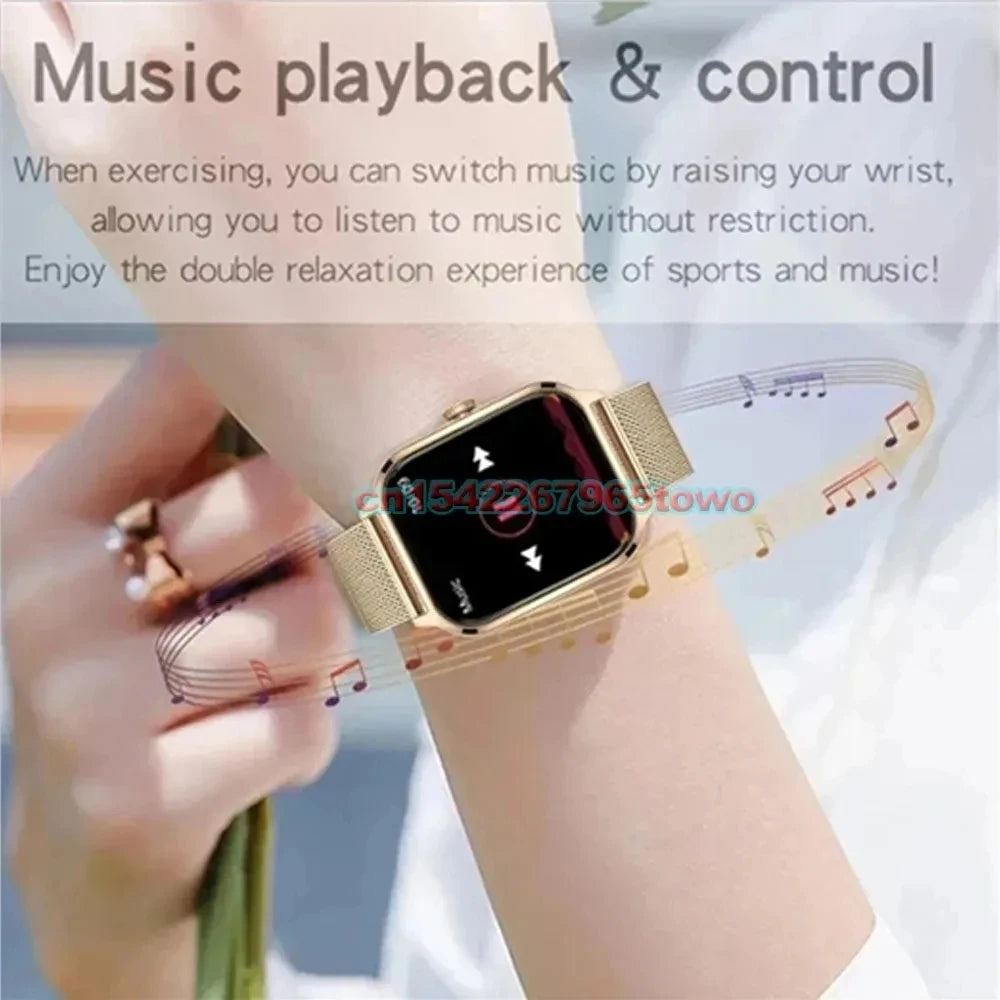 1.83" Smart Watch with Bluetooth Call & Fitness Tracker for Android/iOS