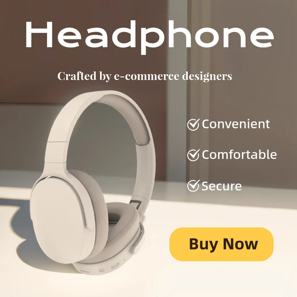 Wireless Bluetooth Over-Ear Headphones