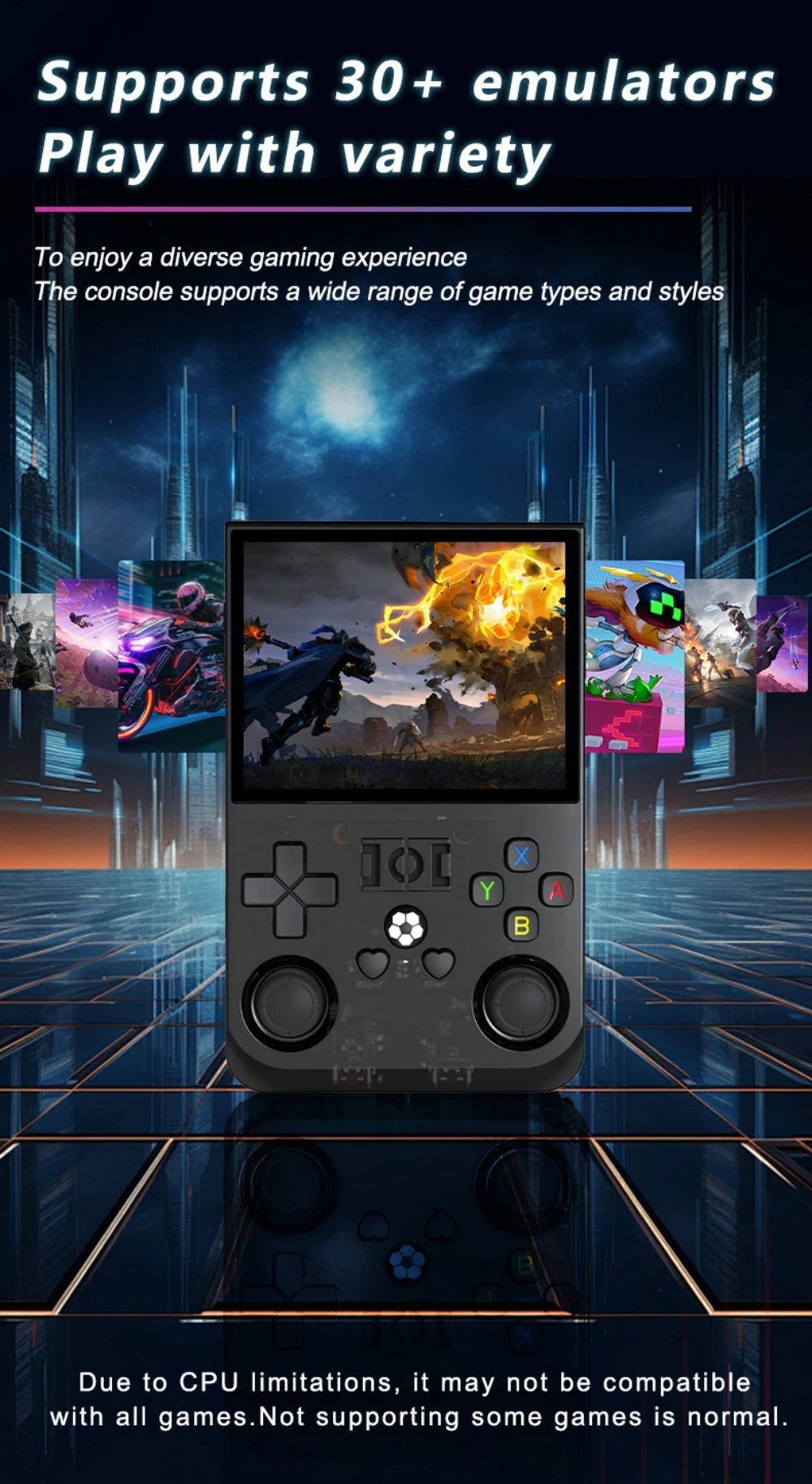 Open Source R36 PRO Retro Handheld Game Console