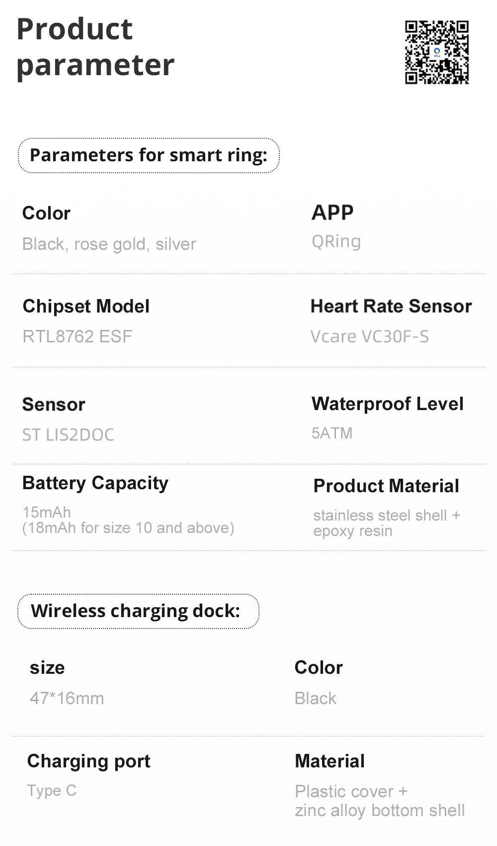 2025 COLMI R12 Smart Ring