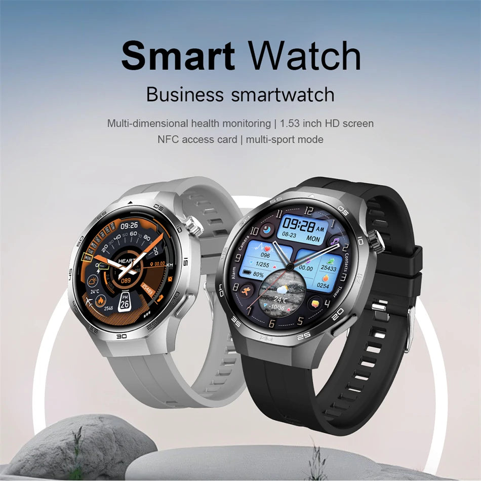 2025 Watch 5 Max Smartwatch AMOLED NFC GPS Bluetooth Call