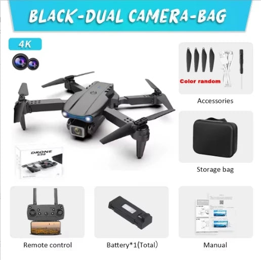 E88 Pro 4K Drone with Dual 1080P HD Camera & WiFi FPV