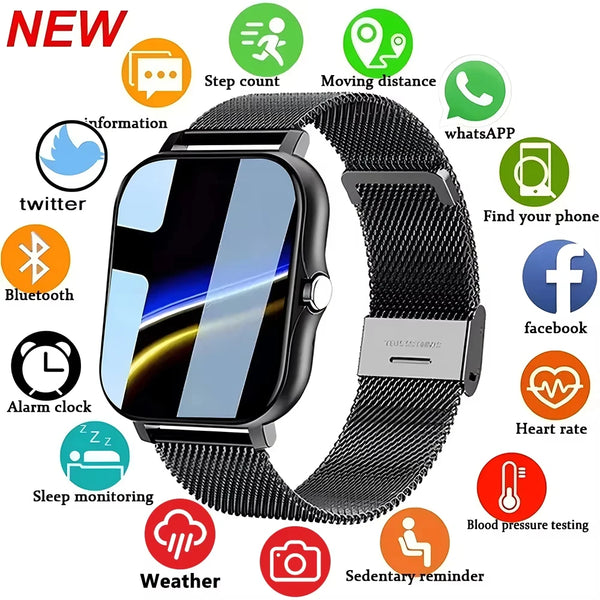 2025 Smart Watch with Bluetooth Call & Fitness Tracker