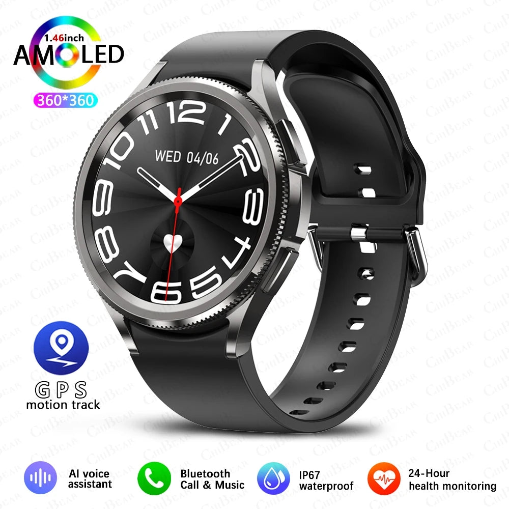 Watch 6 Classic Smartwatch with GPS & Bluetooth Call 2025