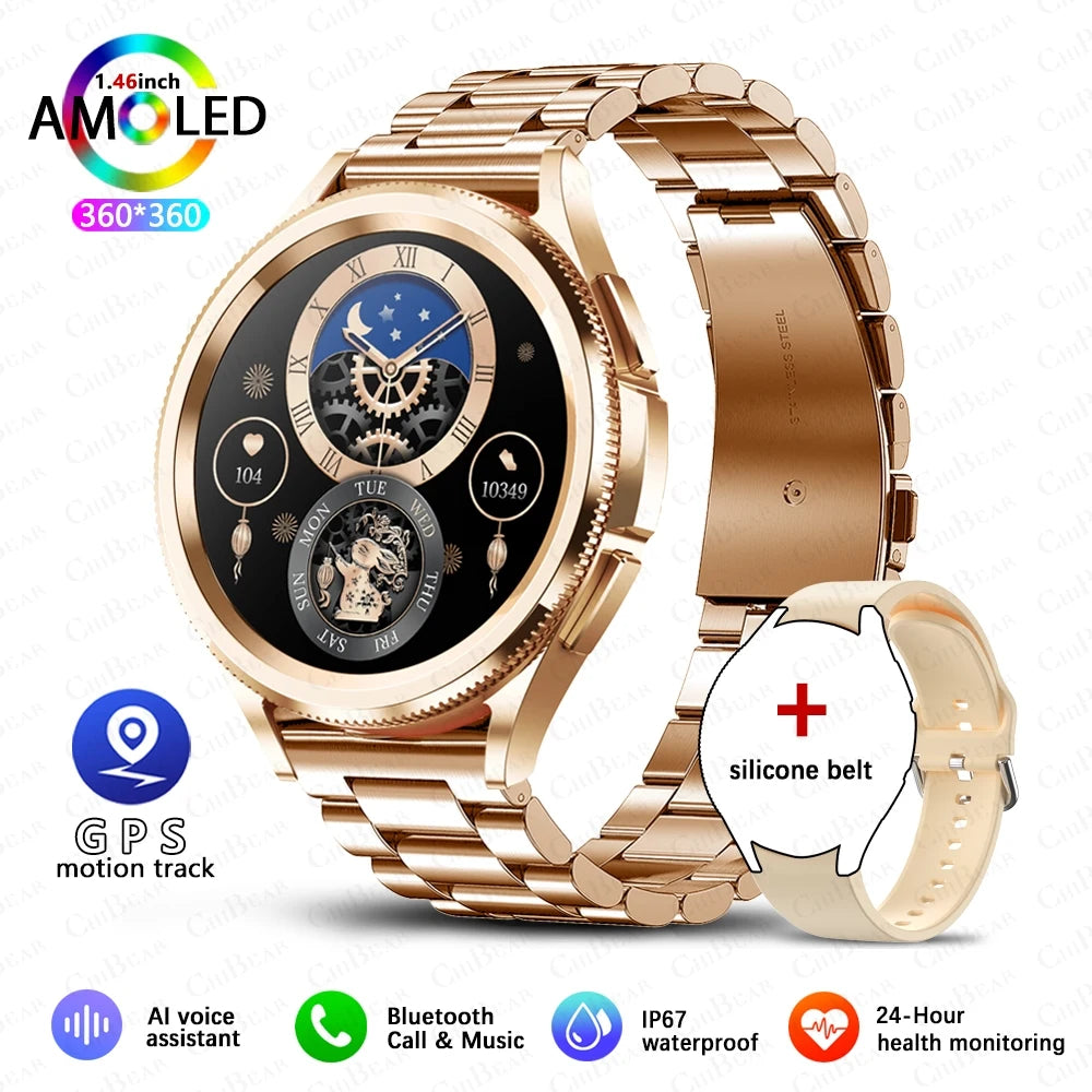 Watch 6 Classic Smartwatch with GPS & Bluetooth Call 2025