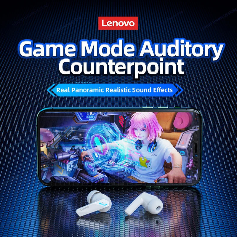 Original Lenovo GM2 Pro Bluetooth Wireless Earbuds