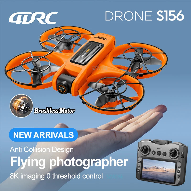 S156 8K Dual Camera WiFi Drone with Remote Control & HD FPV