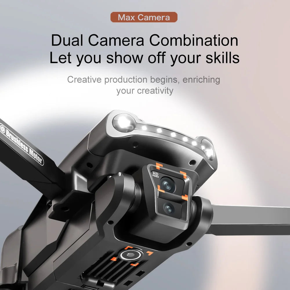 V198MAX 8K FPV Drone with Brushless Motor & Obstacle Avoidance