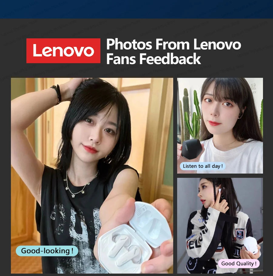 Original Lenovo GM2 Pro Bluetooth Wireless Earbuds