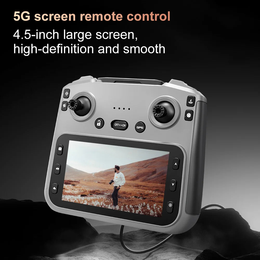 V198MAX 8K FPV Drone with Brushless Motor & Obstacle Avoidance