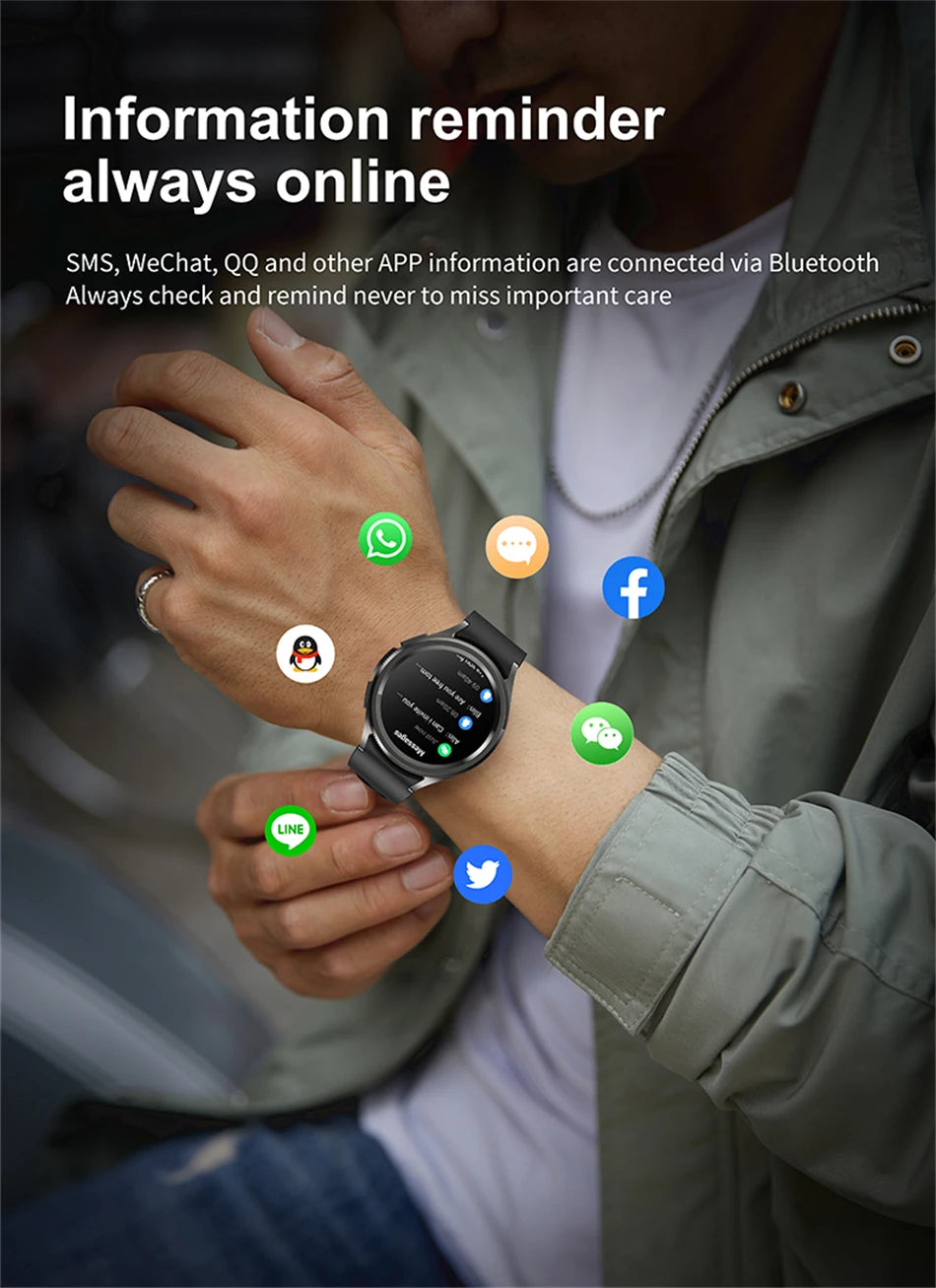 Watch 6 Classic Smartwatch with GPS & Bluetooth Call 2025