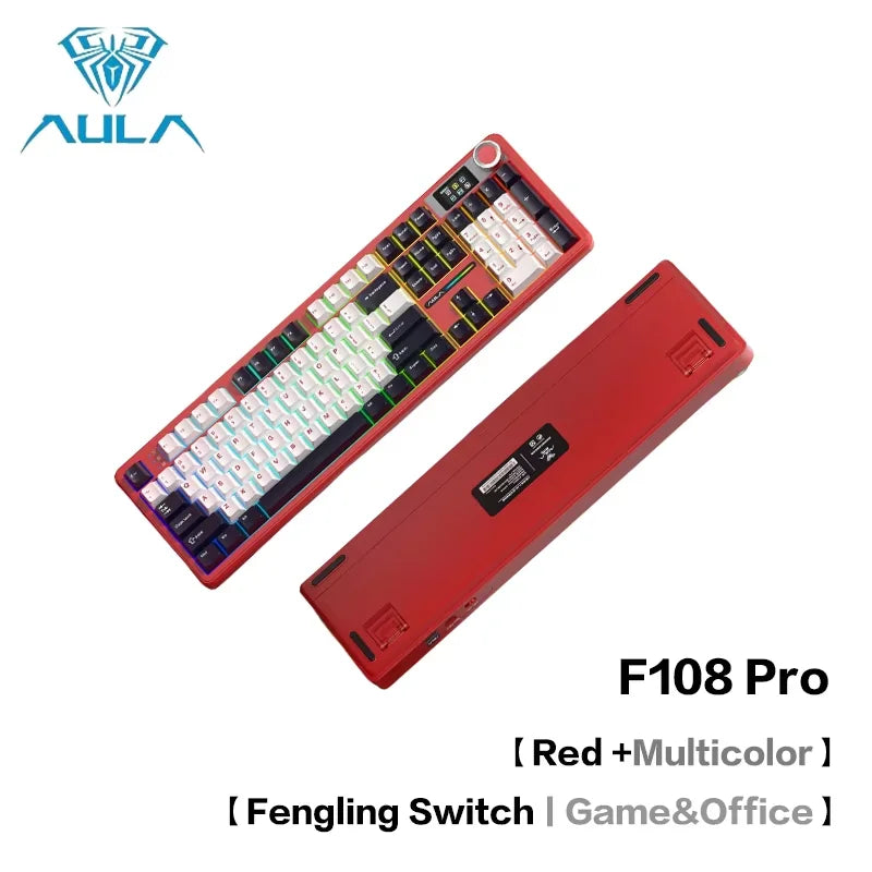 AULA F108 Pro Mechanical Keyboard