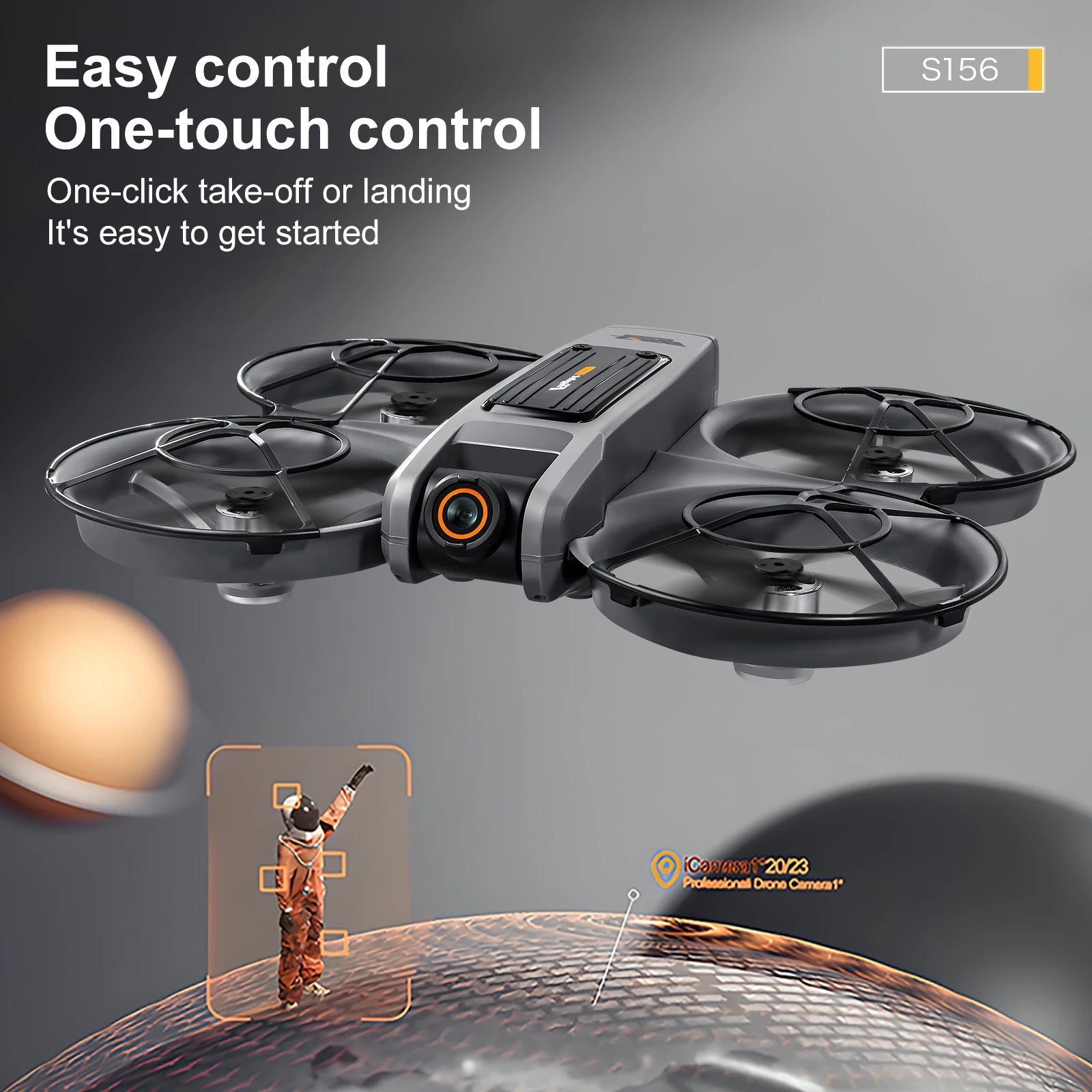 S156 8K Dual Camera WiFi Drone with Remote Control & HD FPV