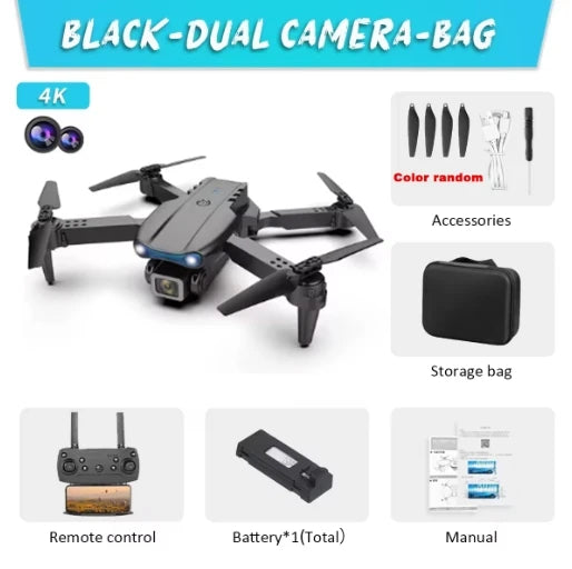 E88 Pro 4K Drone with Dual 1080P HD Camera & WiFi FPV