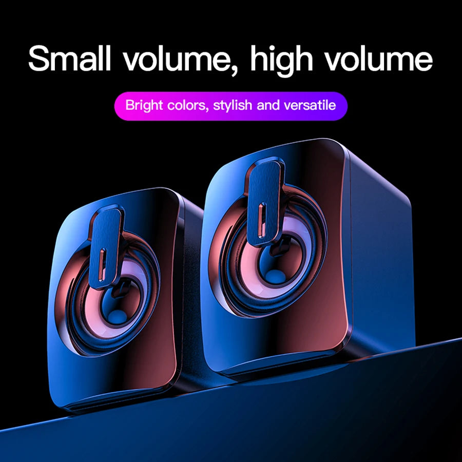 Mini PC Speaker Sound Box for Laptop & Desktop Computers