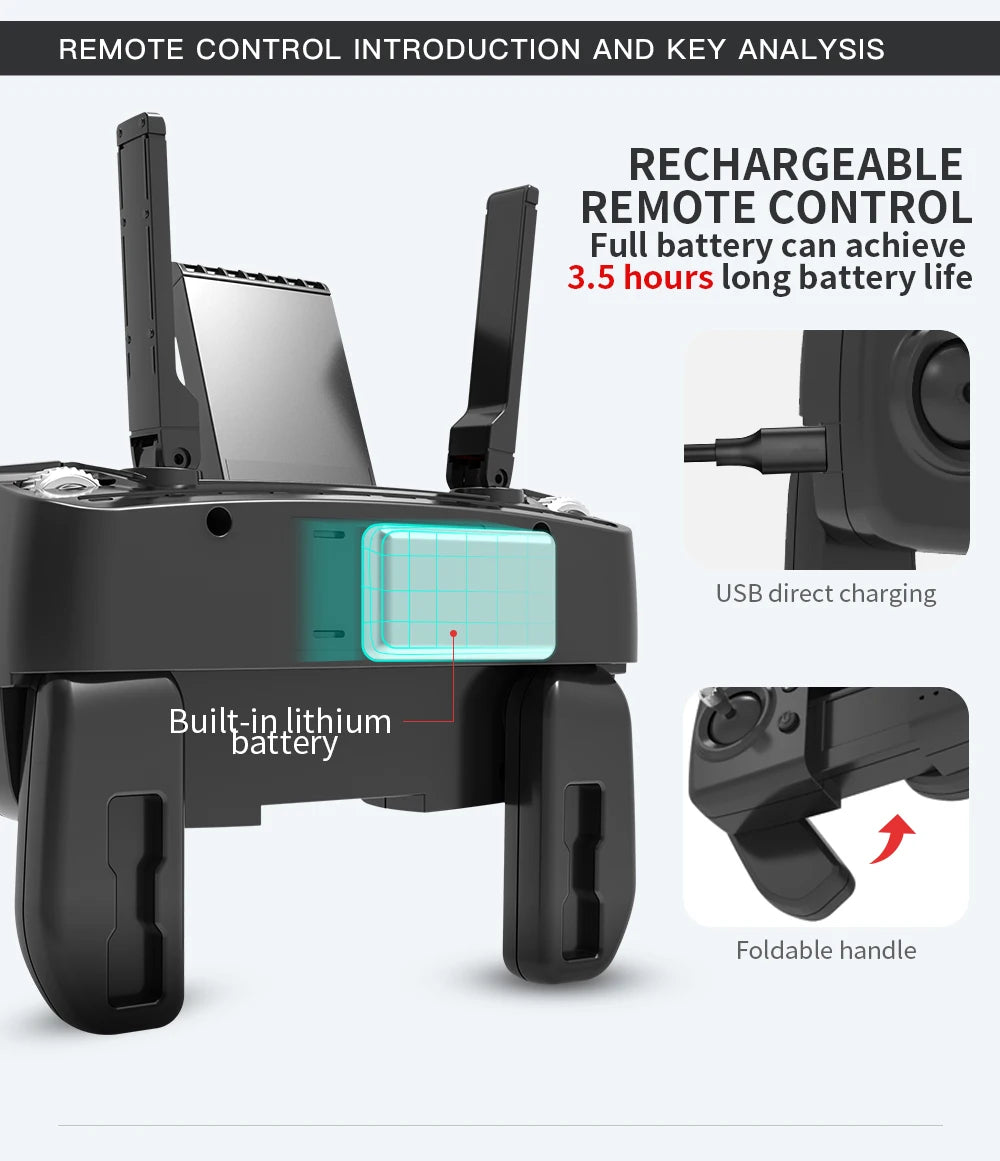 L900 Pro 4K GPS Drone with Dual Camera & Brushless Motor