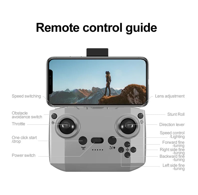 GT3 2026 8K GPS Drone with Dual HD Camera & 5G FPV