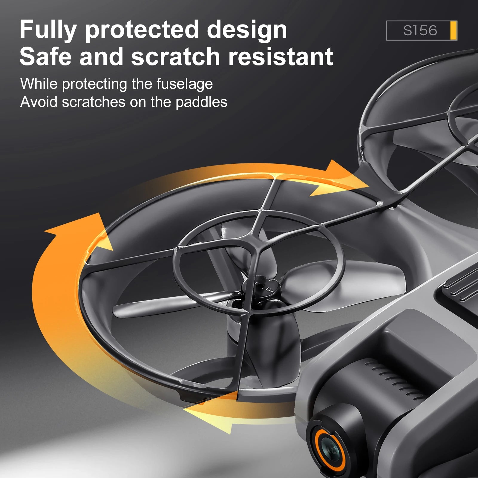 S156 8K Dual Camera WiFi Drone with Remote Control & HD FPV