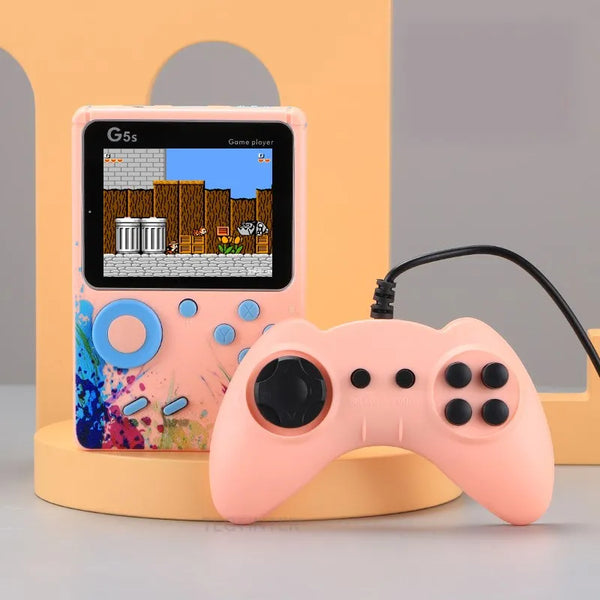 G5S Mini Retro Handheld Game Console with 500 Built-in Games