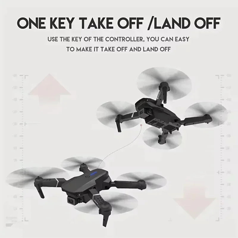 E88 Pro 4K Drone with Dual 1080P HD Camera & WiFi FPV