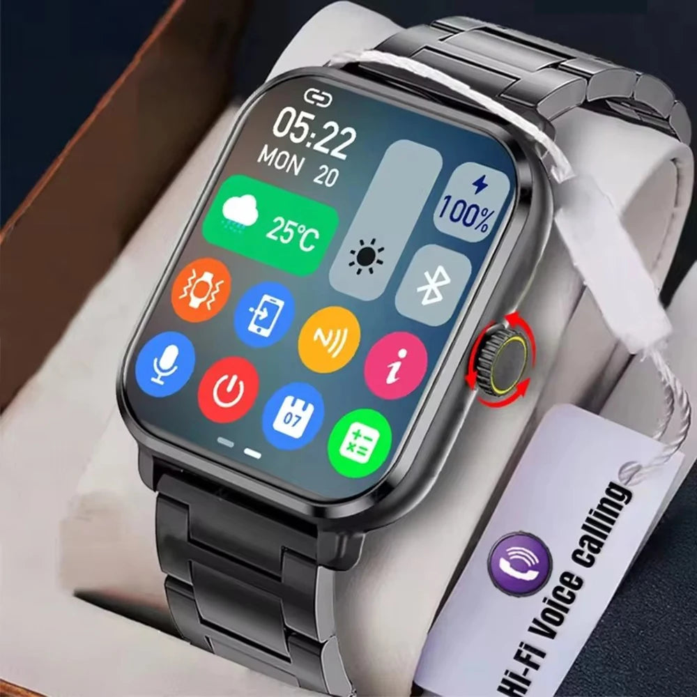 1.83" Smart Watch with Bluetooth Call & Fitness Tracker for Android/iOS