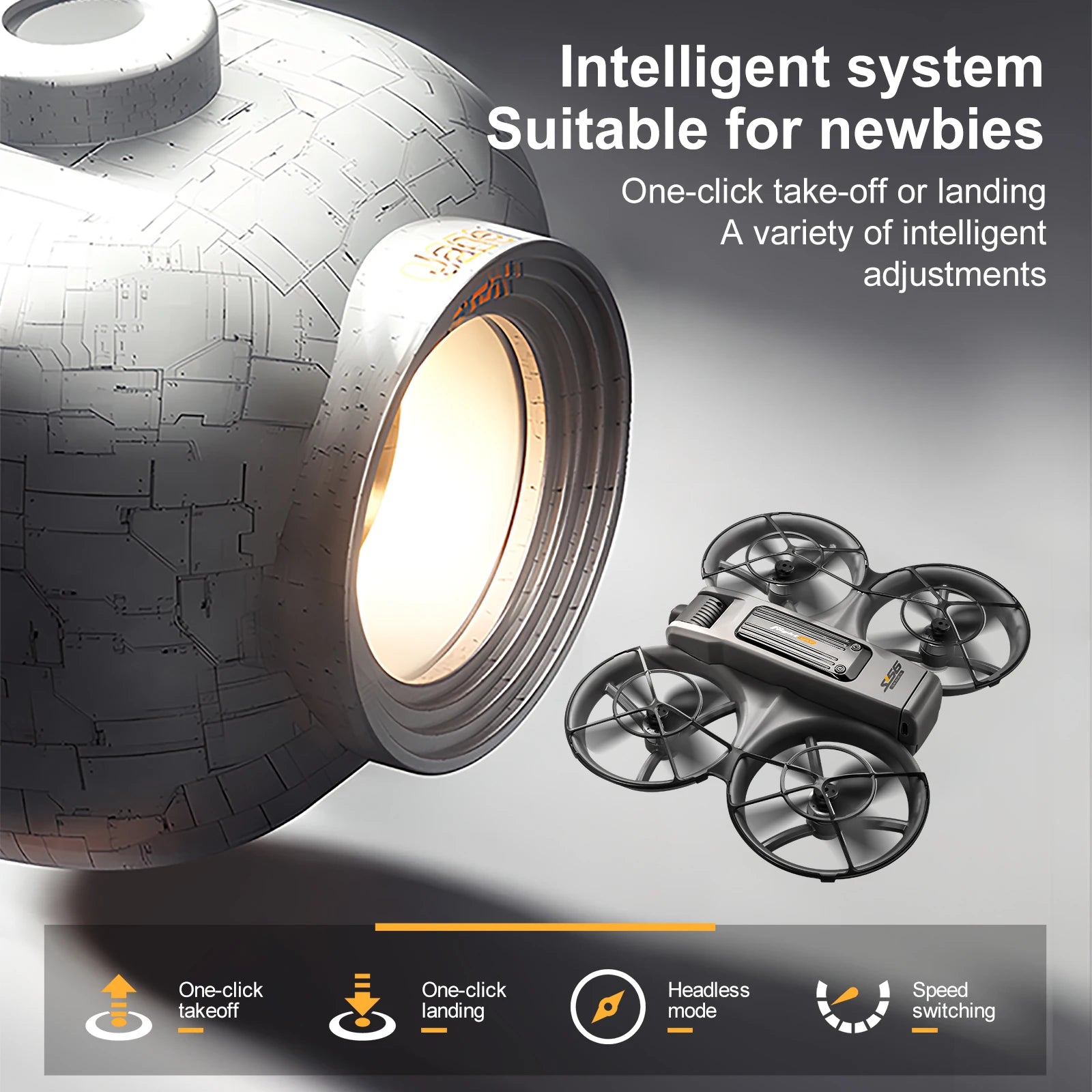 S156 8K Dual Camera WiFi Drone with Remote Control & HD FPV