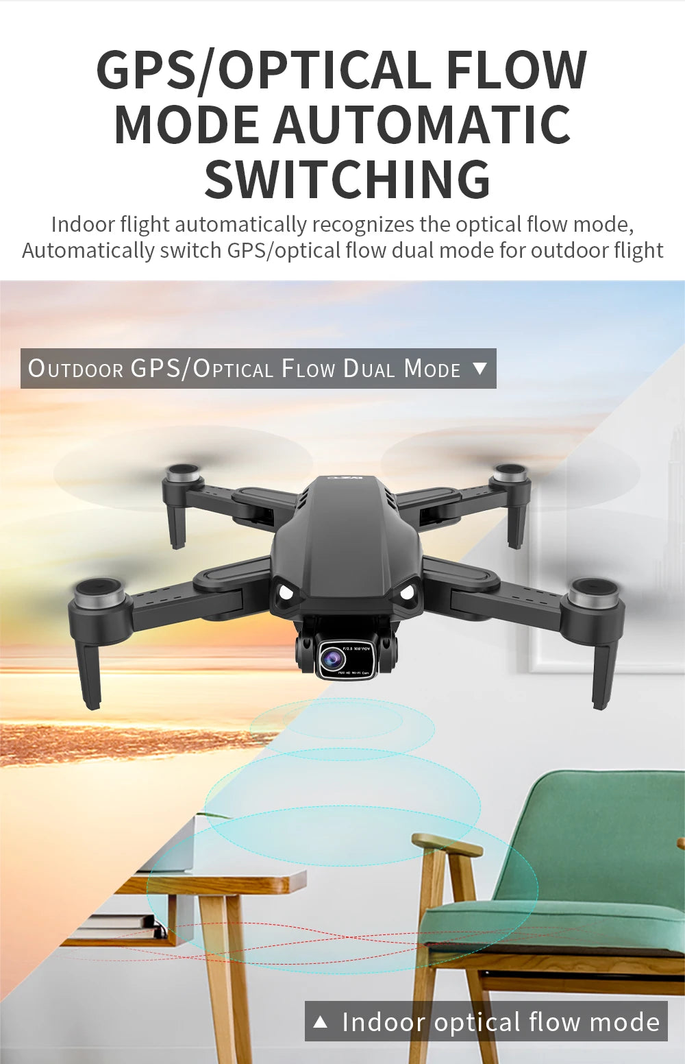 L900 PRO SE GPS 4K Drone with Brushless Motor & 5G WiFi