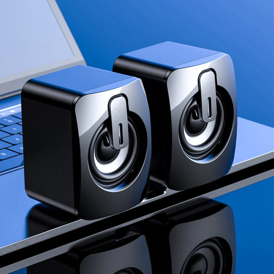 Mini PC Speaker Sound Box for Laptop & Desktop Computers