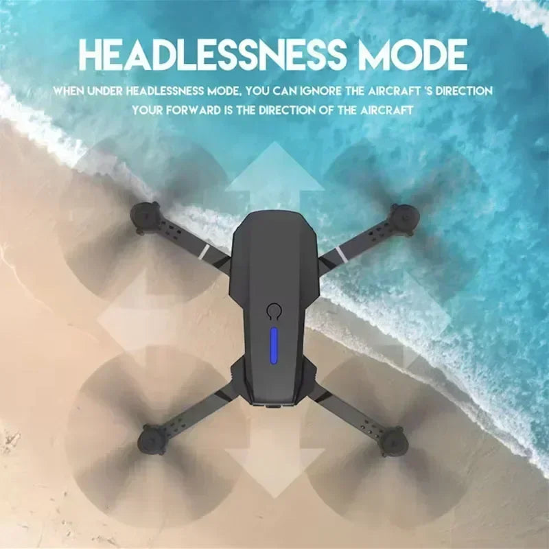 E88 Pro 4K HD WiFi FPV Foldable Drone with Wide-Angle Camera
