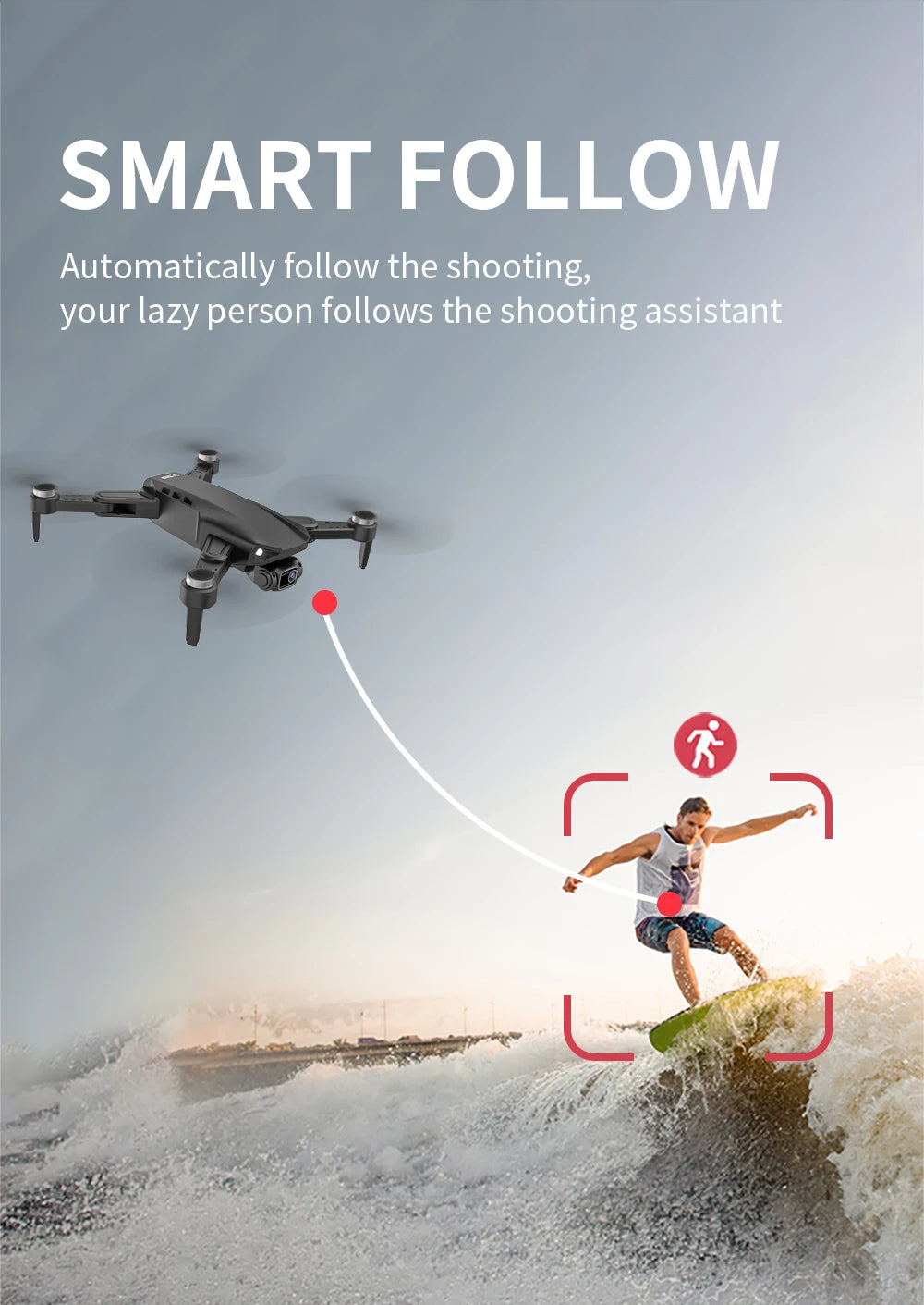 L900 PRO SE GPS 4K Drone with Brushless Motor & 5G WiFi