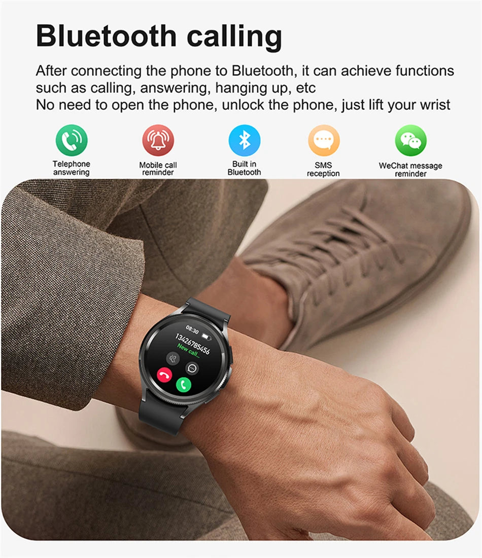 Watch 6 Classic Smartwatch with GPS & Bluetooth Call 2025