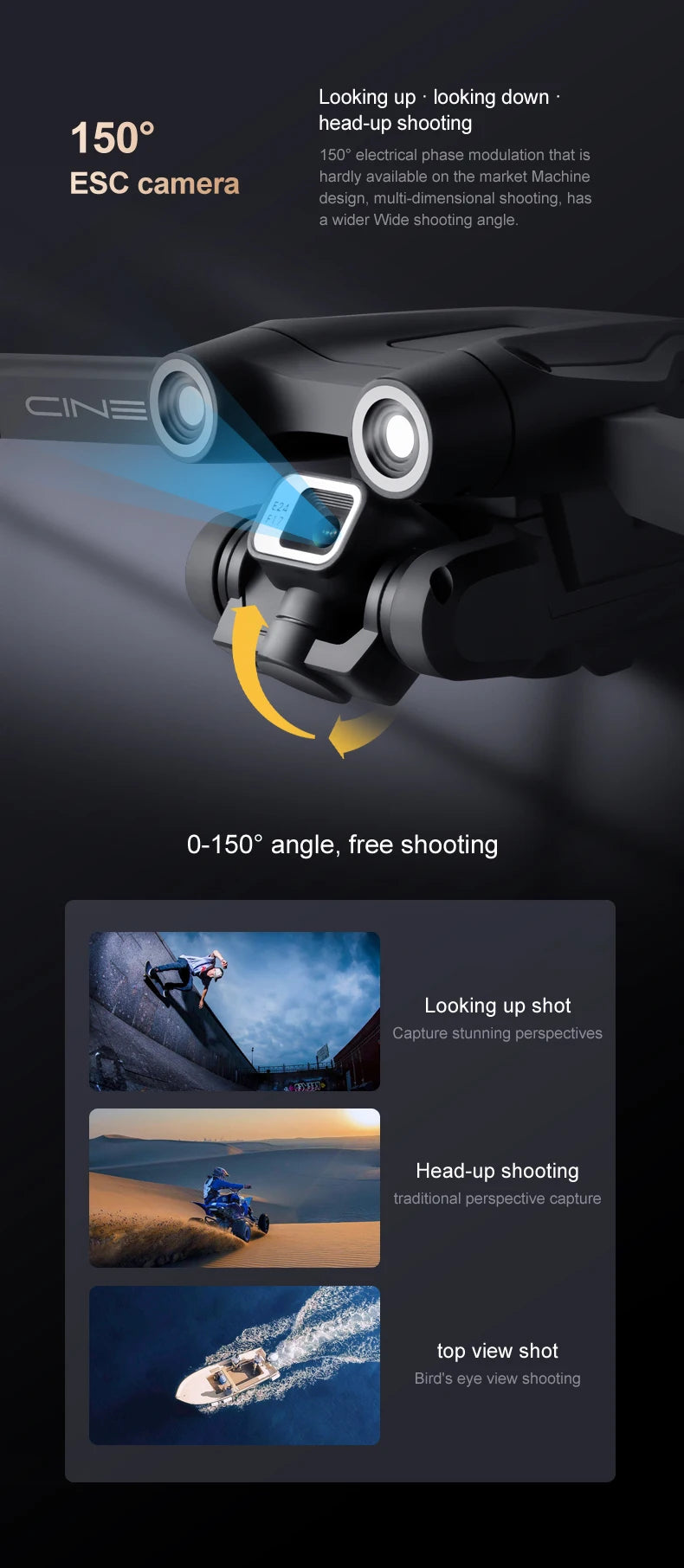 Z908 Pro Max 4K Brushless Drone with Obstacle Avoidance & FPV