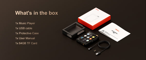 Hi-Fi Bluetooth MP3 Player with WiFi & 64GB